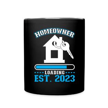 Homeowner - New Homeowner 2023 - Full Colour Mug - black - Front