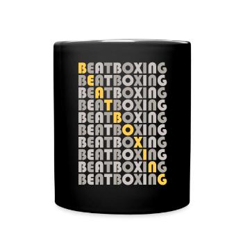 Beatboxing Musique Percussion vocale Musique Beatboxer - Mug uni - noir - Devant