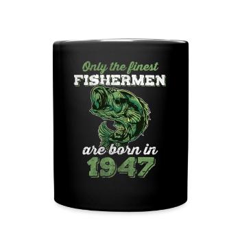 Legendär 75 Jahre alt Geschenk zum 75. Geburtstag - Tasse einfarbig - Schwarz - Vorne