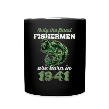 Legendär 81 Jahre alt Geschenk zum 81. Geburtstag - Tasse einfarbig - Schwarz - Vorne