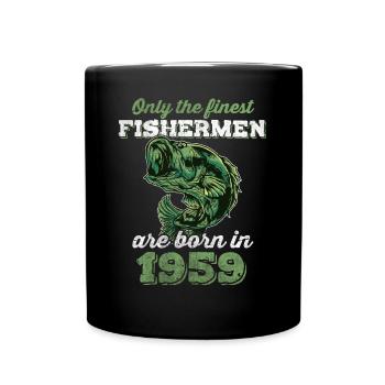 Legendär 63 Jahre alt Geschenk zum 63. Geburtstag - Tasse einfarbig - Schwarz - Vorne