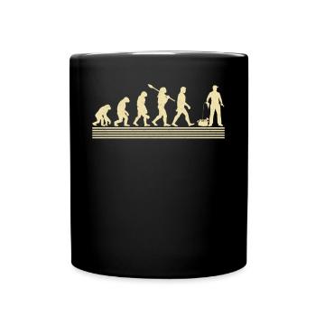 Évolution mécanique - Mug uni - noir - Devant
