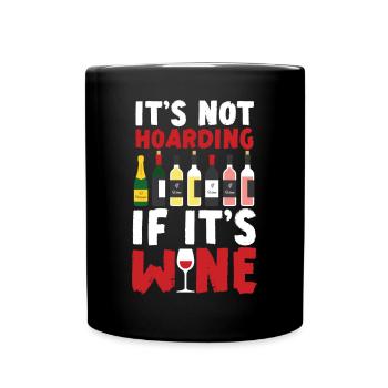 Sommelier Wine Drinking Tasting - Tasse einfarbig - Schwarz - Vorne