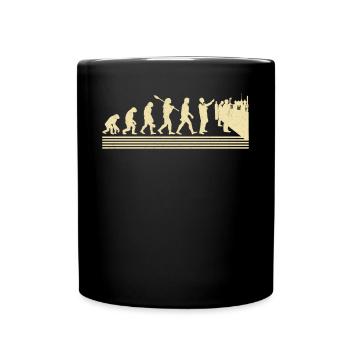 Évolution des techniciens de laboratoire - Mug uni - noir - Devant
