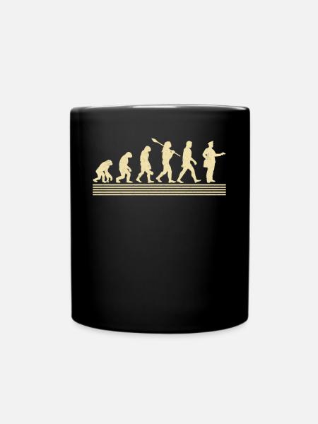 Postman-evolution - Tasse einfarbig - Schwarz