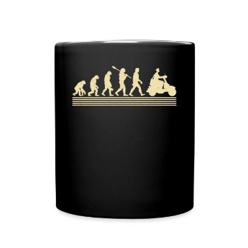 Développement du service postal rural - Mug uni - noir - Devant