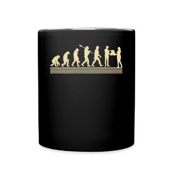 Package carrier evolution - Full Colour Mug - black - Front