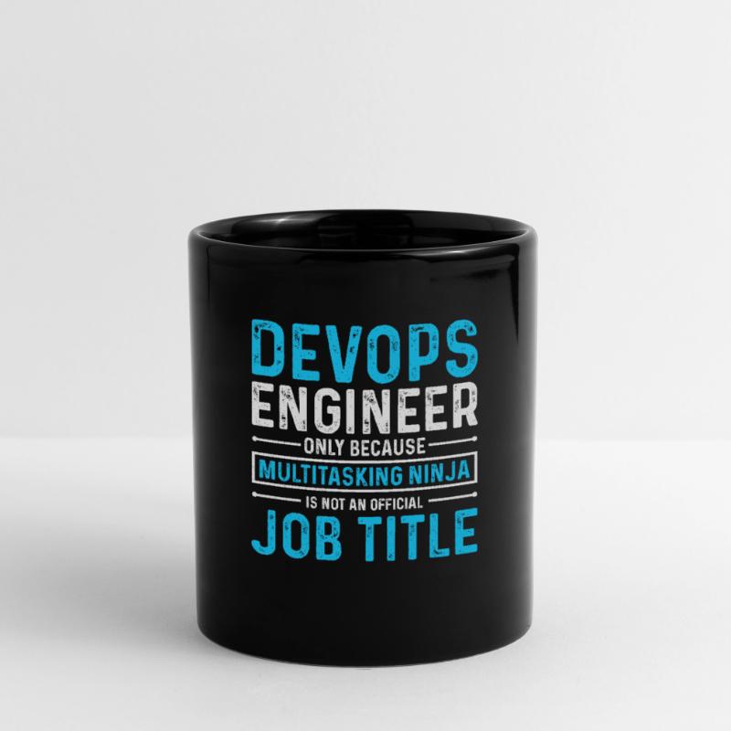 Sys-Admin Developer Devops Engineer Full Colour Mug