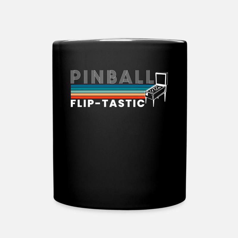 Pinball Flip-Tastic Pinball Machine - Mug uni - noir