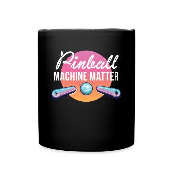 Pinball Machine Matter Shirt Flipperautomat - Tasse einfarbig - Schwarz - Vorne