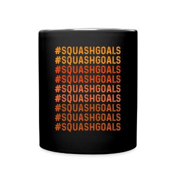 Pumpkin Destinations For Thanksgiving - Full Colour Mug - black - Front