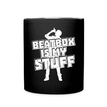 Beatbox Is My Stuff - Full Colour Mug - black - Front