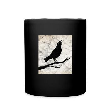 Raven - Full Colour Mug - black - Front