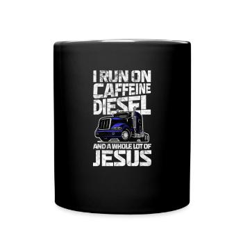 Diesel - Tasse einfarbig - Schwarz - Vorne