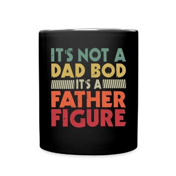 Es Ist Kein Vater, Es Ist Ein Vater Vintage - Tasse einfarbig - Schwarz - Vorne