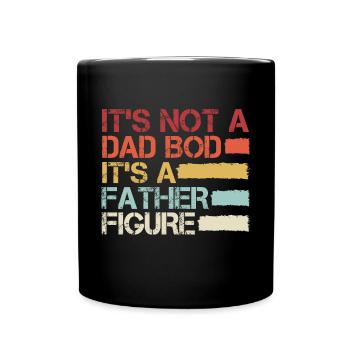 Es Ist Kein Vater, Es Ist Ein Vater Vintage - Tasse einfarbig - Schwarz - Vorne