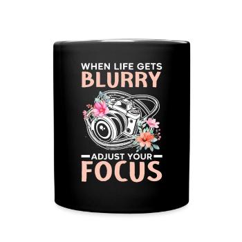 Photography Picture Image Resolution Photographer - Full Colour Mug - black - Front