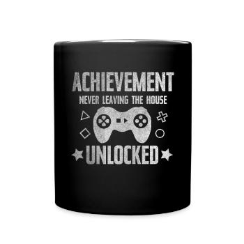 Gamer - Tasse einfarbig - Schwarz - Vorne