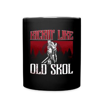 Mythologie viking nordique Conception de boisson pour Viking - Mug uni - noir - Devant