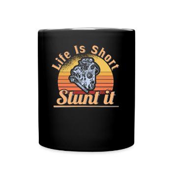 Muscel Car V8 Turbocompresseur Tuning Voiture de course - Mug uni - noir - Devant