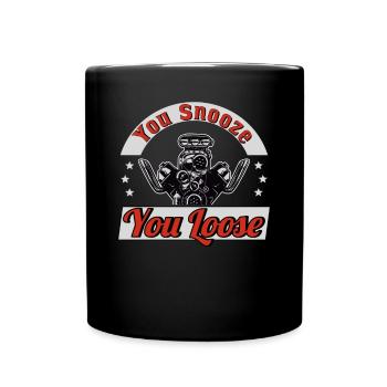 Pilote de course Racing Car Tuning Racing Motorsport - Mug uni - noir - Devant