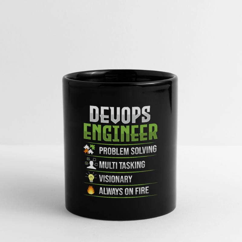 Devops Sys-Admin Developer Full Colour Mug
