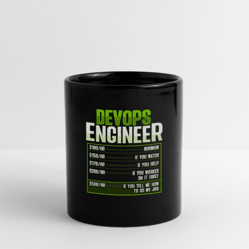 Devops Sys-Admin Developer Full Colour Mug