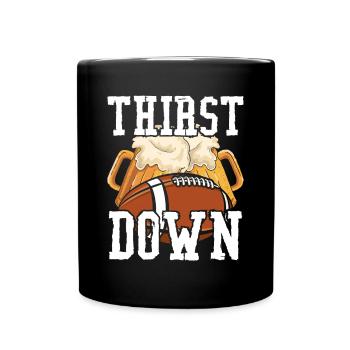 Durst Football Beer Down - Full Colour Mug - black - Front