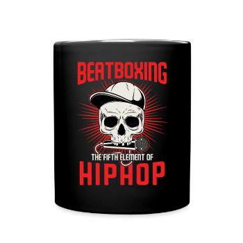 Beatboxing Hip Hop - Percussion vocale Beatboxer - Mug uni - noir - Devant