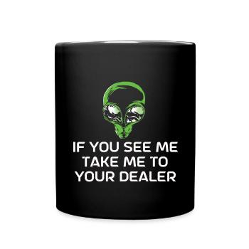 Alien - Full Colour Mug - black - Front