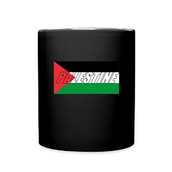 Palestine Gift Free Palestine Gaza Strip - Full Colour Mug - black - Front