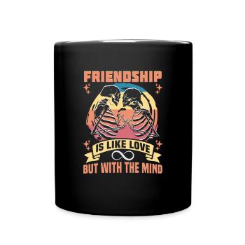 Cadeau d’amitié pour bon ami - Mug uni - noir - Devant