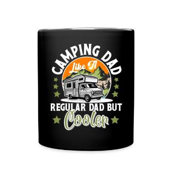 Camping Papa Camper Campen - Mug uni - noir - Devant
