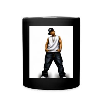 Hip Hopper Rapper - Tasse einfarbig - Schwarz - Vorne