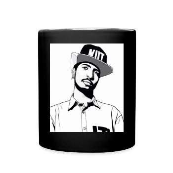 Hip Hopper Rapper - Full Colour Mug - black - Front
