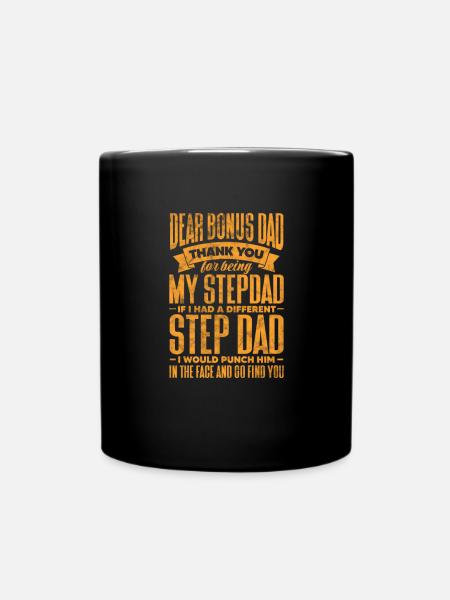 Stiefvater - Tasse einfarbig - Schwarz
