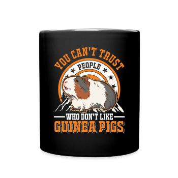 Cochon d’Inde Cadeau Cochon d’Inde - Mug uni - noir - Devant