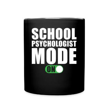 Mode Psychologue scolaire An - Mug uni - noir - Devant