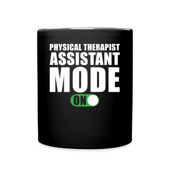 Physiotherapeutische Assistentin Geschenk - Tasse einfarbig - Schwarz - Vorne