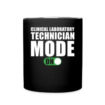 Mode Technicien de laboratoire clinique An - Mug uni - noir - Devant