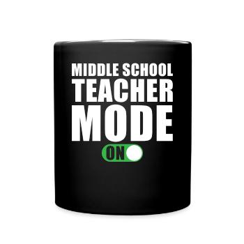 Realschule Mode enseignant An - Mug uni - noir - Devant