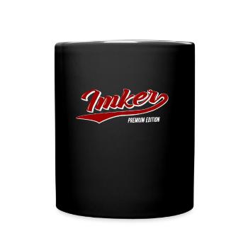 Imker Premium Bienenflüsterer Vintage Motiv - Tasse einfarbig - Schwarz - Vorne