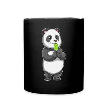 Panda Popsicles - Mug uni - noir - Devant