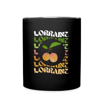 Cadeau Homme Lorrain 7 - Mug uni - noir - Devant