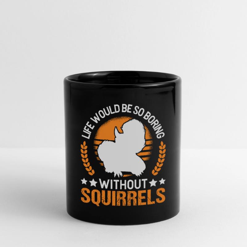 Squirrel Gift Squirrel Grey Squirrel Full Colour Mug