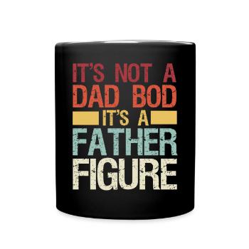 Es Ist Kein Vater, Es Ist Ein Vater Vintage - Tasse einfarbig - Schwarz - Vorne