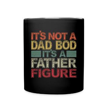 Es Ist Kein Vater, Es Ist Ein Vater Vintage - Tasse einfarbig - Schwarz - Vorne