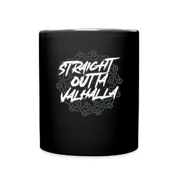 Directly from Valhalla - Full Colour Mug - black - Front