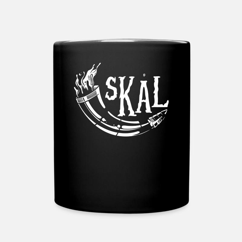 Hornscale Le Viking - Mug uni - noir