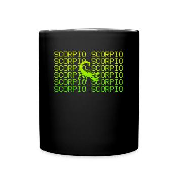 Scorpion - Full Colour Mug - black - Front